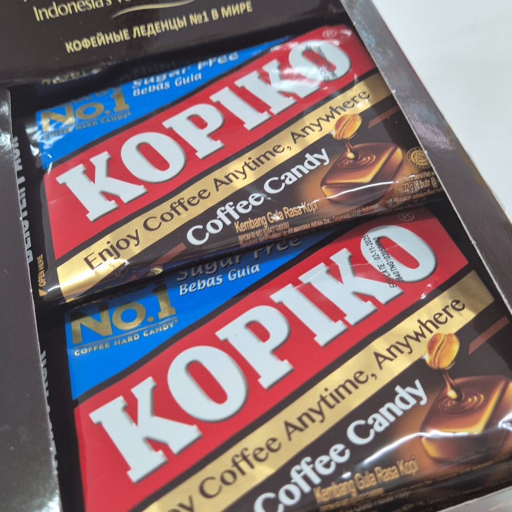 코피코캔디 4봉지 kopiko카페인 피곤할때먹는 운전 커피코 저혈당 잠깨는 카푸치노 커피맛 - 상세 이미지 5