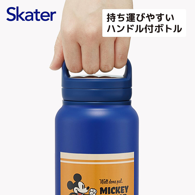 [발주상품 2~4 영업일 후 발송예정] 스케이터 미키마우스 캐릭터 스크류 핸들 머그 보틀 800ml STSC8 - 주방·식기 - 하카타몰