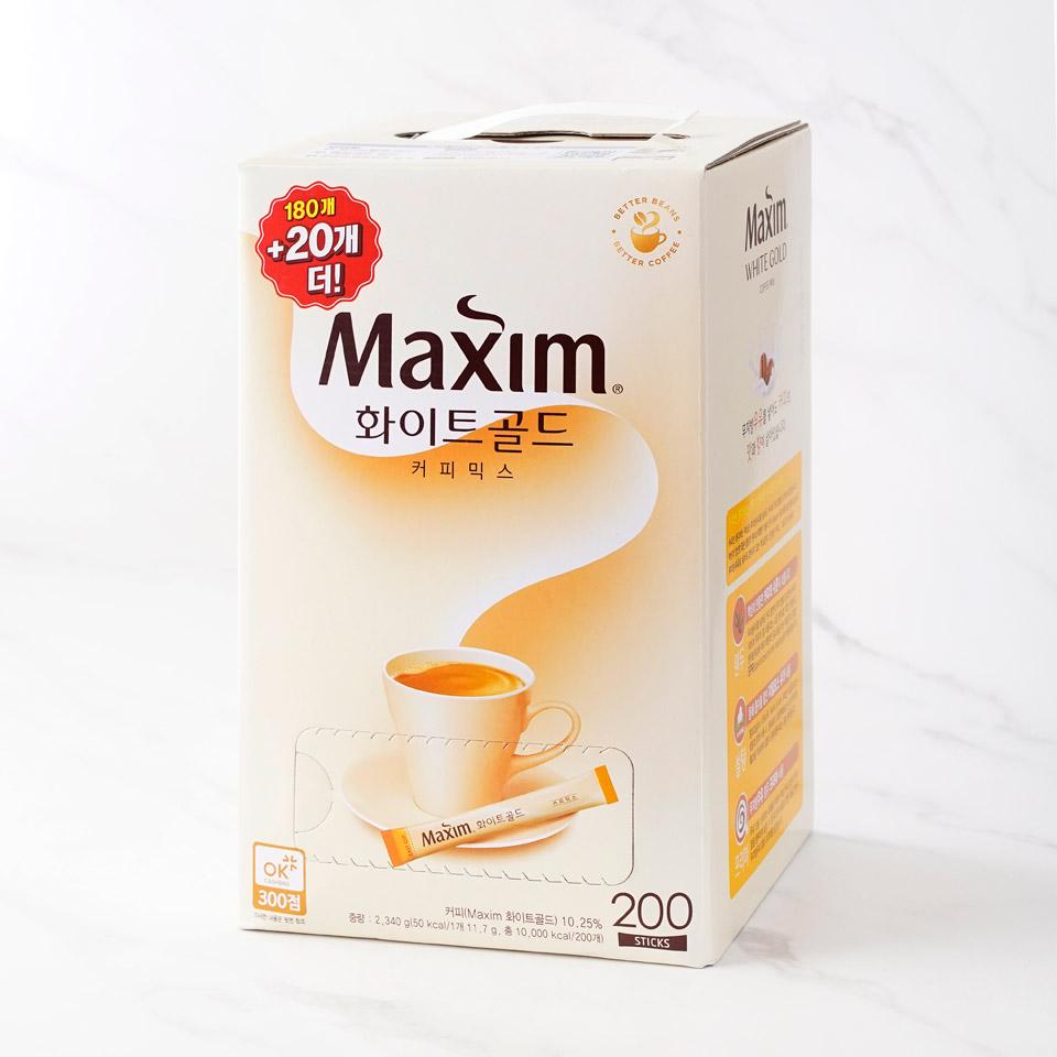 메가마트 동서 맥심 화이트골드 커피믹스 11.7gx180개 - 상세 이미지 2