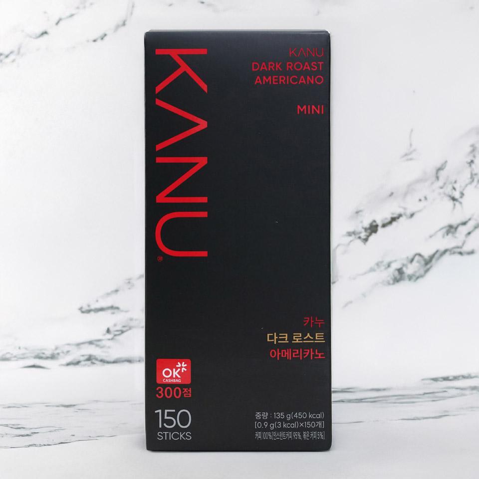 메가마트 동서 맥심 카누 미니 다크로스트 아메리카노 0.9gx150T