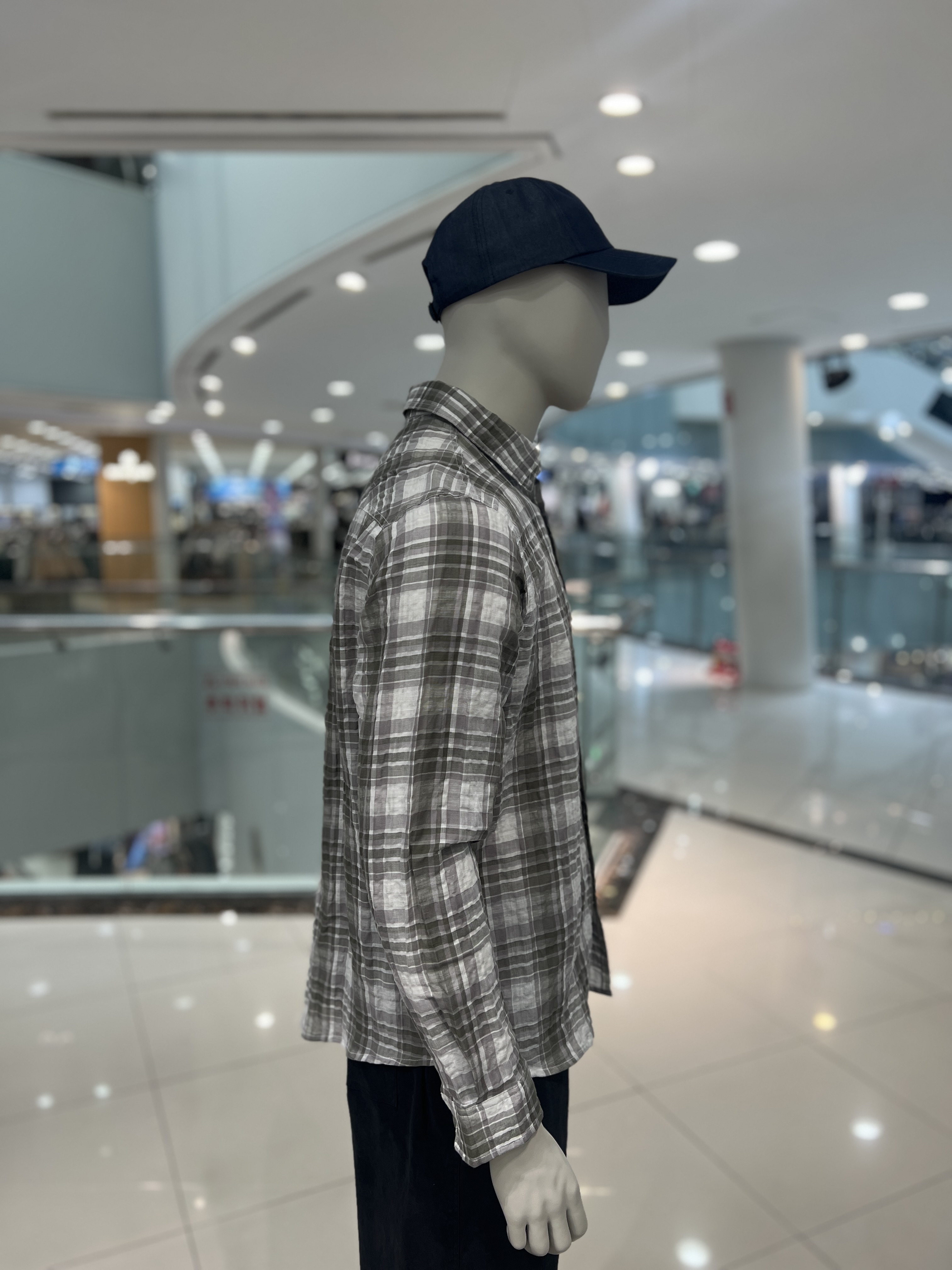 아이더 남자 셔츠 하이크 팩 남성 긴팔 체크 셔츠 남방 - 상세 이미지 2