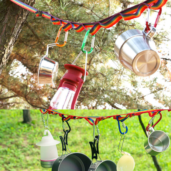 캠핑걸이줄 차박데이지체인 소품걸이줄