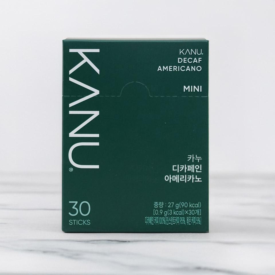 메가마트 동서 맥심 카누 미니 디카페인 아메리카노 0.9gx30T
