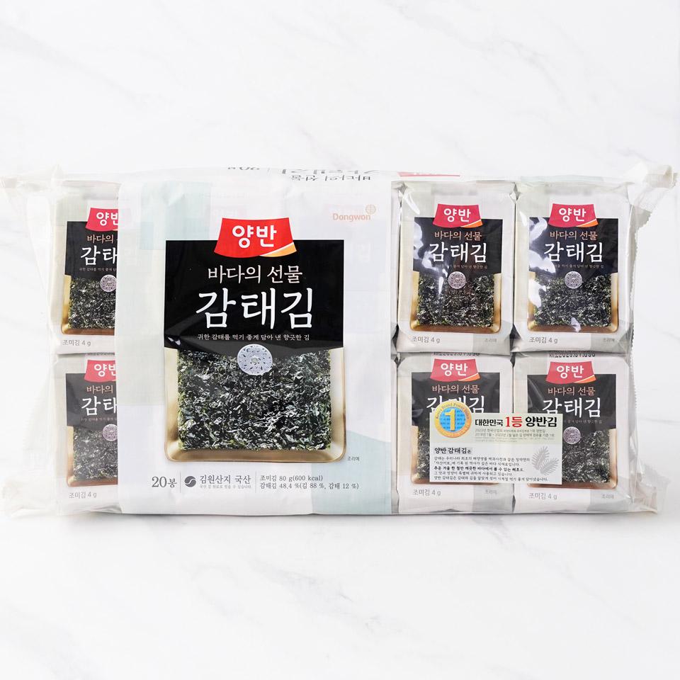 메가마트 동원 양반 감태김 4gx20봉 - 메인 이미지