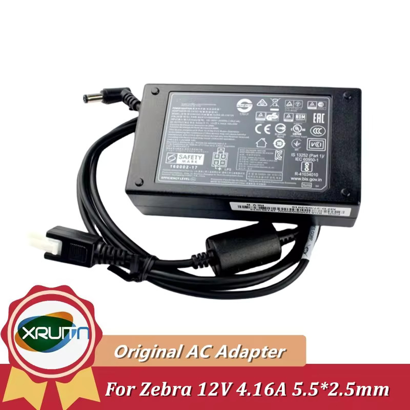 SAWA-56-41612A PWR-BGA12V50W0WW AC 어댑터 충전기 ZEBRA MC55A0 MC3190 MC92N0 프린터 전원공급장치 12V 4.16A 50W