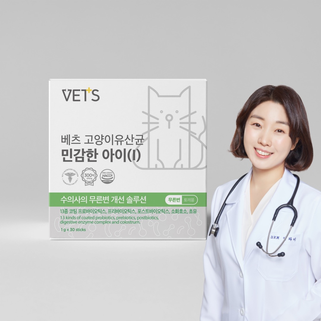 고양이 유산균 고양이 변비 설사 캣 프로바이오틱스 구강관리 신장
