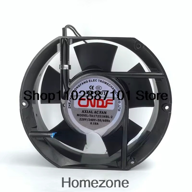 오리엔탈 CNDF TA15052HBL-2 축 냉각팬 키트 220V 0.18A 17251 17cm