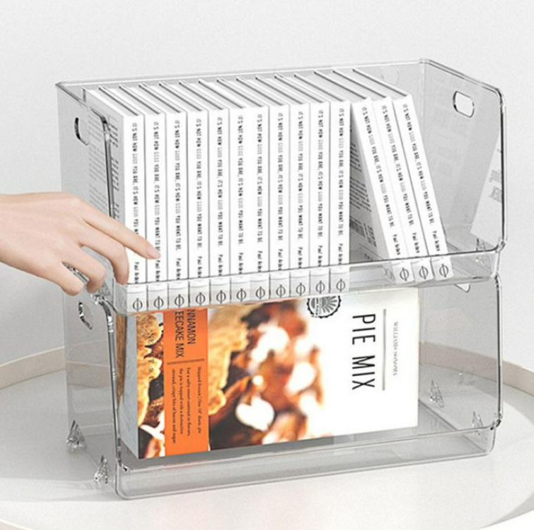 투명정리함 아크릴 펜트리 수납함 화장대 정리 다용도 서랍식 장난감 화장품 - 상세 이미지 2