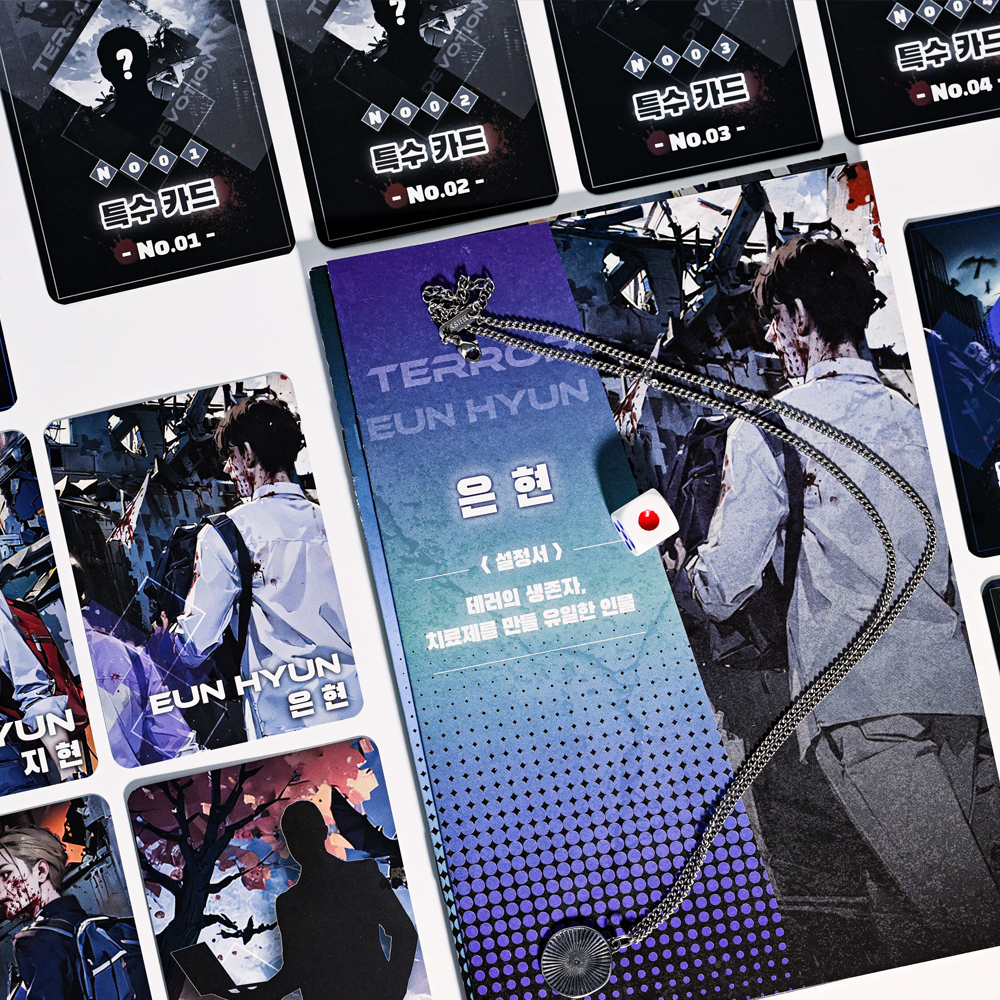 [딥머더]머더미스터리 1-4인용 좀비 아포칼립스 방탈출 보드게임 Terror 헌신 - 상세 이미지 4