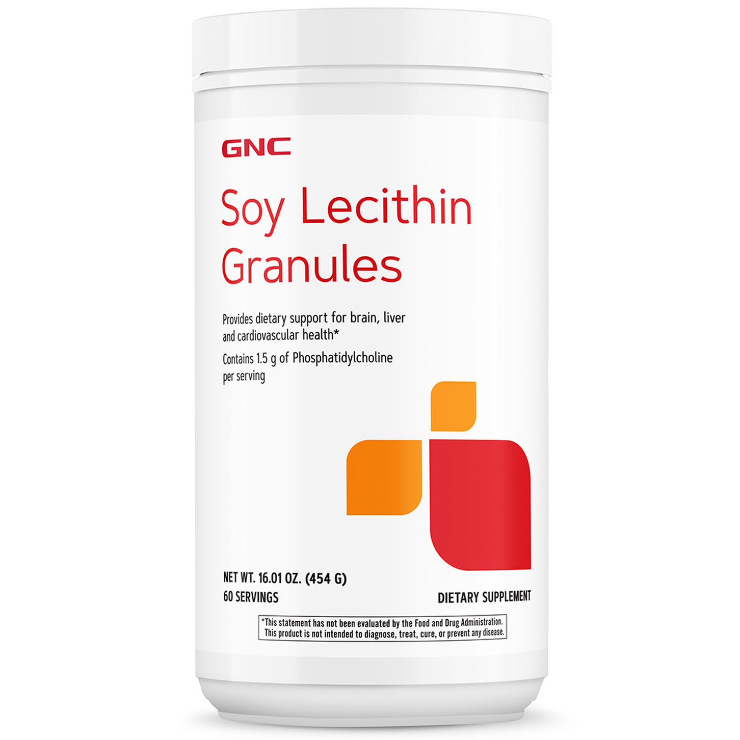 GNC 소이 레시틴 그레뉼품질보증 : 주식회사 건강의 신