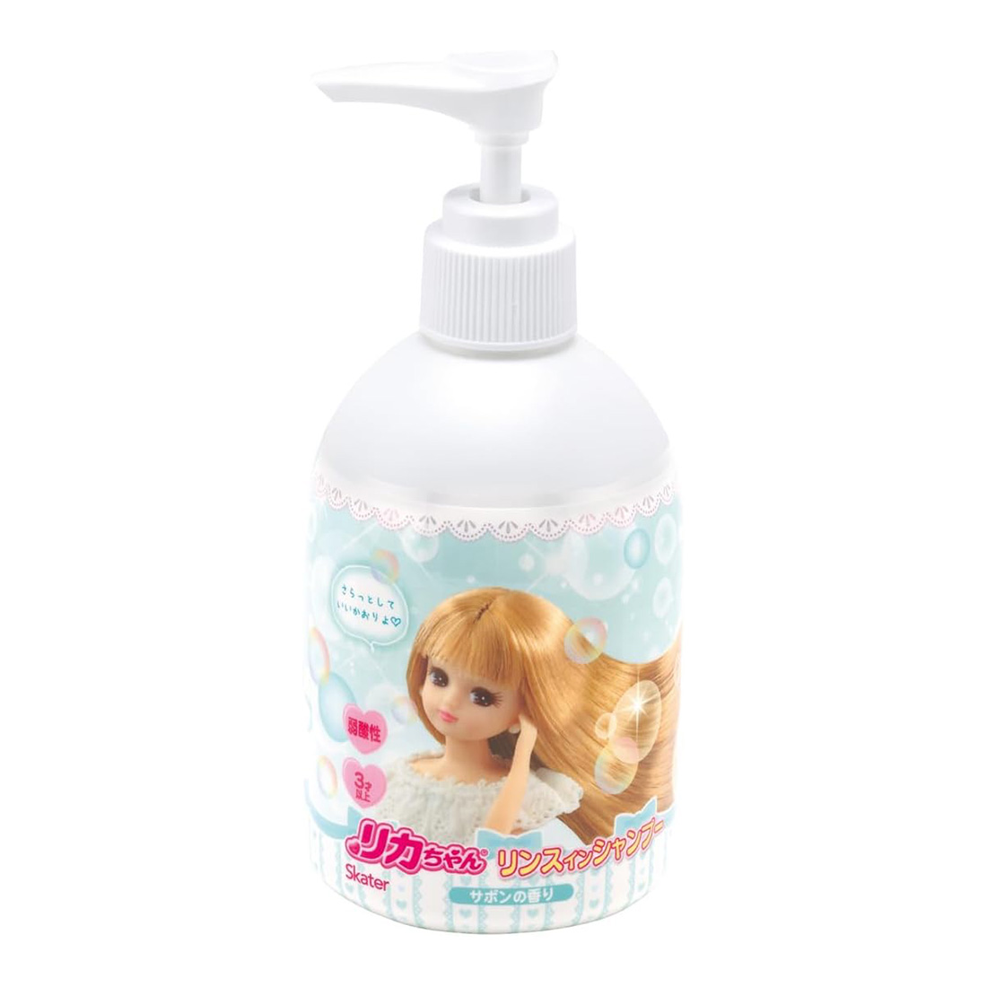 스케이터 리카짱 키즈 린스 인 샴푸 250ml 사봉향