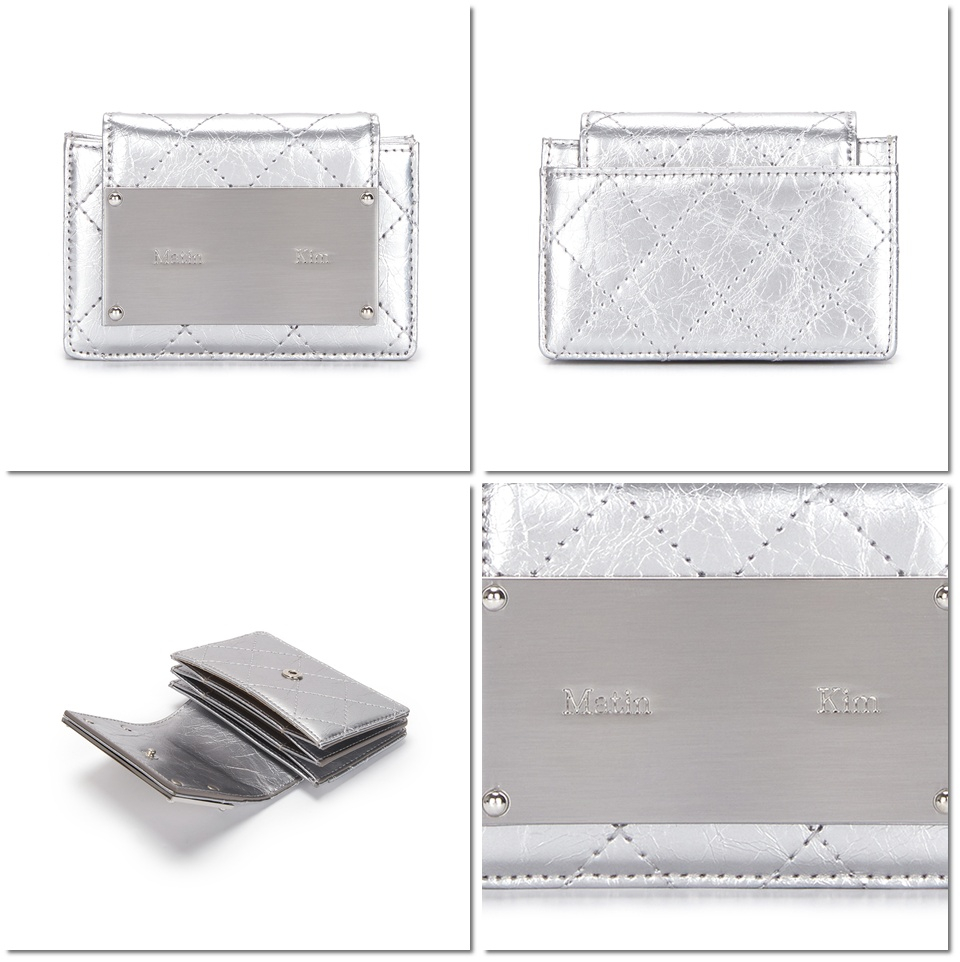 🖤 [국내매장판] 마뗑킴 QUILTING ACCORDION WALLET 💼 5가지 컬러 💎 고급스러운 퀼팅 디자인, 무드! 📂아코디언 구조로 넉넉한 수납력 & 실용성 UP! 상세 이미지 22