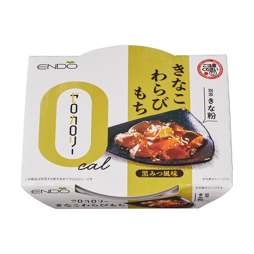 엔도제 제로칼로리 키나코 와라비모찌 108g 6개세트