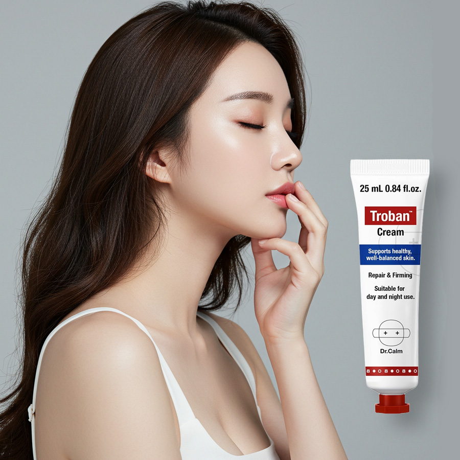 PDRN 재생크림 트로반 세라마이드 연어 병풀 피부과 시카 크림 - 상품 이미지