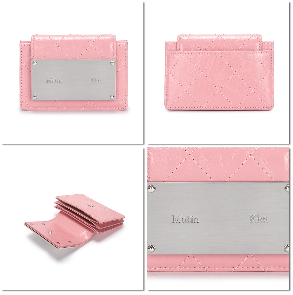 🖤 [국내매장판] 마뗑킴 QUILTING ACCORDION WALLET 💼 5가지 컬러 💎 고급스러운 퀼팅 디자인, 무드! 📂아코디언 구조로 넉넉한 수납력 & 실용성 UP! 상세 이미지 26