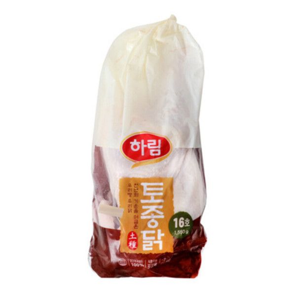 토종닭 1550g/하림-삼계탕 생닭 식당용 업소용 : 튜블리