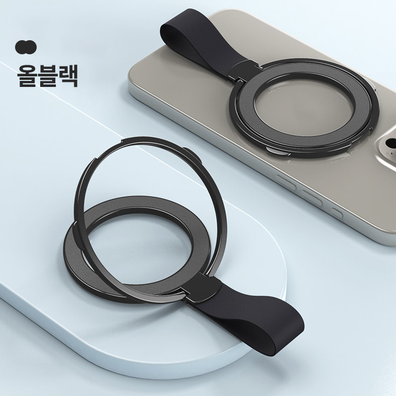 스트랩 맥세이프 핑거링 초강력 자석그립 톡홀더 탈부착 마그네틱 스마트톡 고리 이미지 6