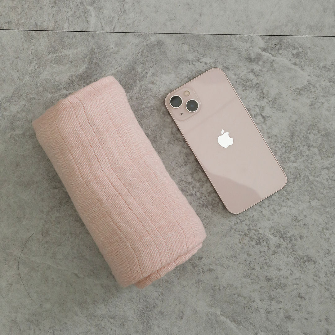 순면 거즈 밴딩 베개 수건 덮개 베갯잇 휴대용 배게 커버 5070