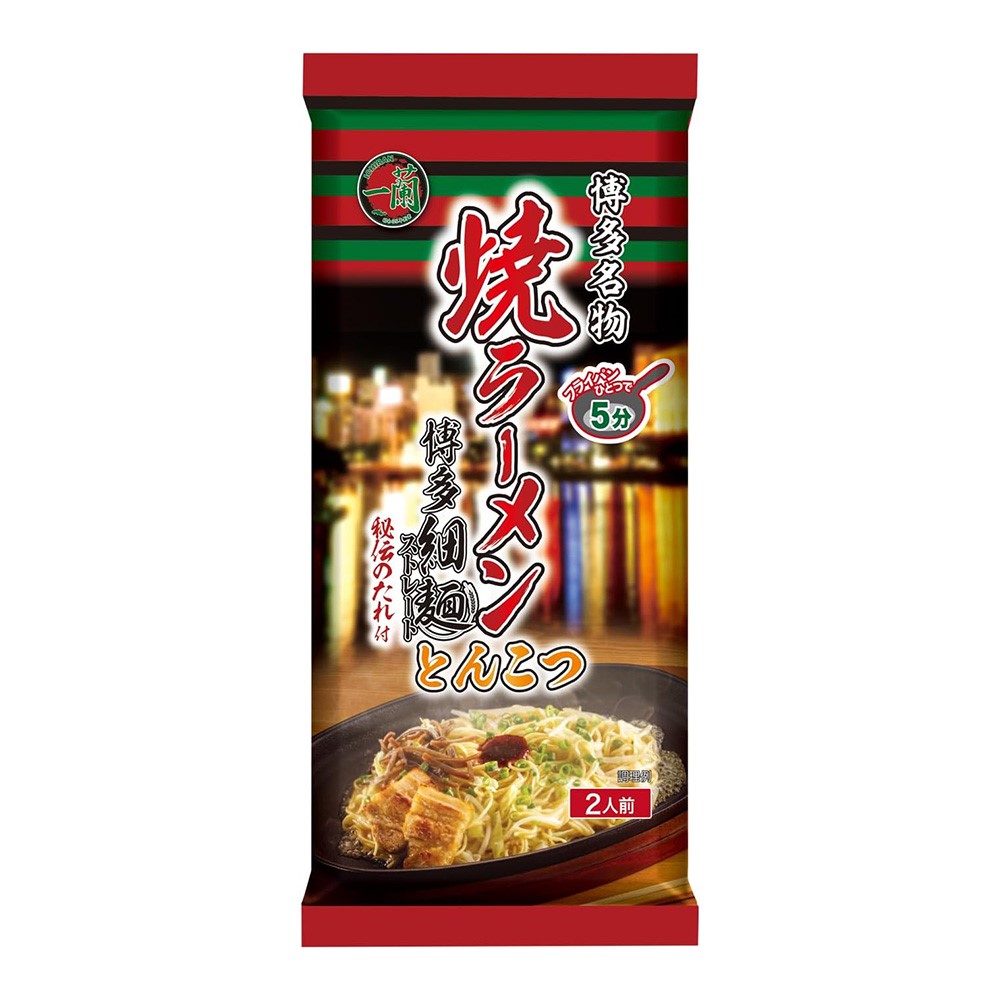 이치란 볶음 돈코츠라멘 2인분 218g