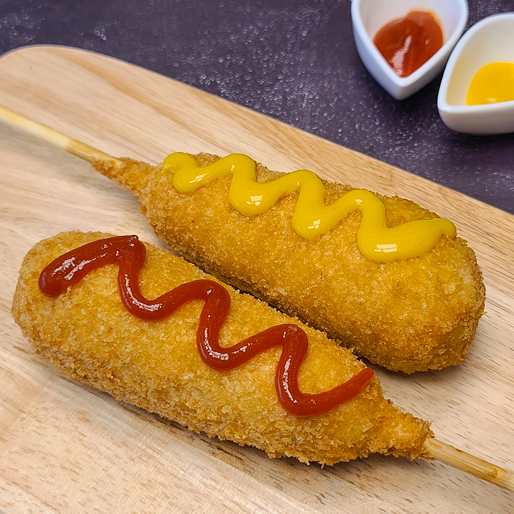 델리 치즈핫도그 PC방핫도그 업소용대용량 푸드트럭 학원행사 1박스 모짜렐라치즈, 450g, 10개 - 상세 이미지 5
