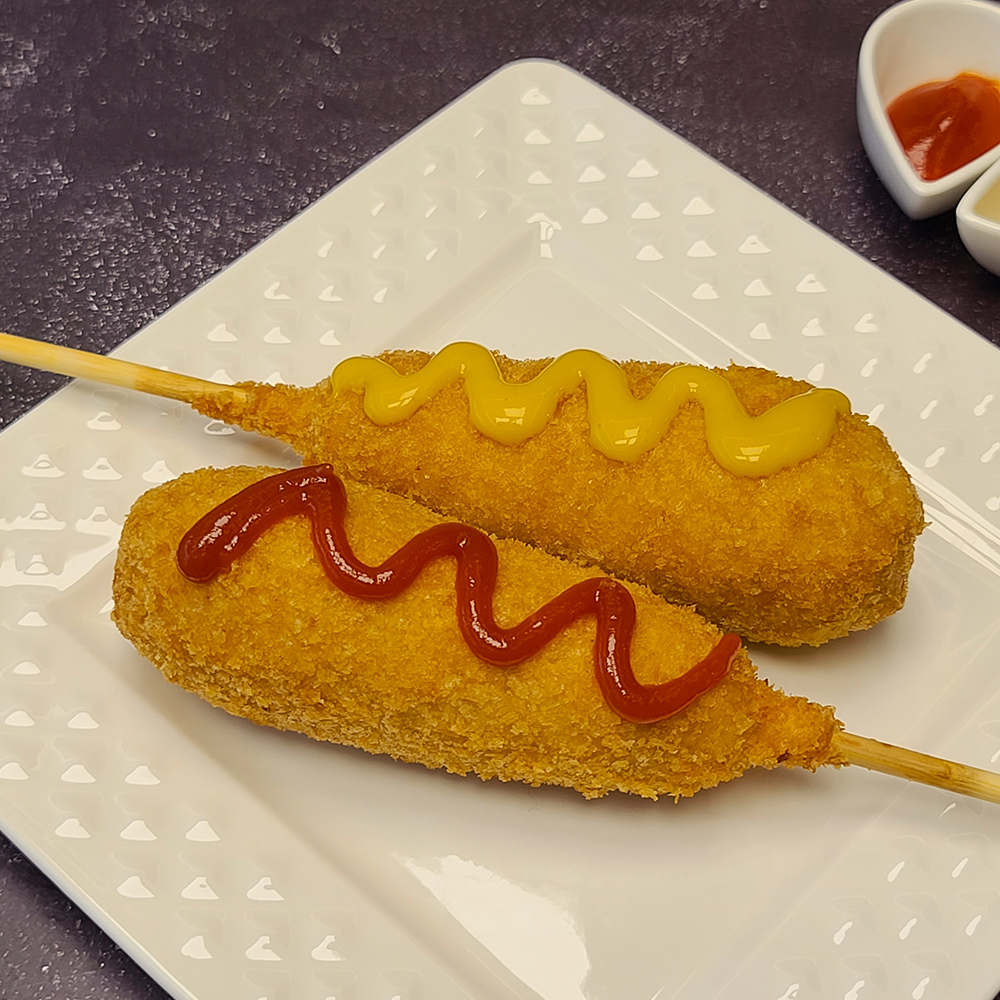 델리 치즈핫도그 PC방핫도그 업소용대용량 푸드트럭 학원행사 1박스 모짜렐라치즈, 450g, 10개 - 상세 이미지 4