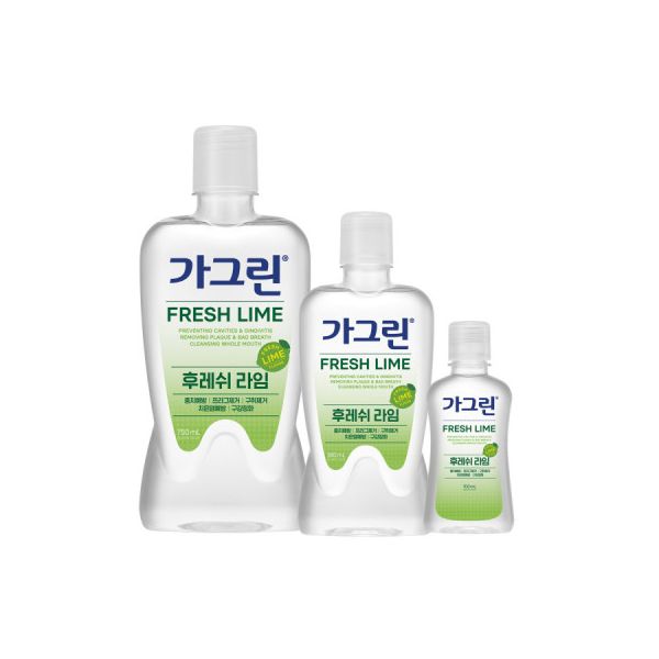 가그린 라임 750ml+380ml+100ml : 포레둘상점