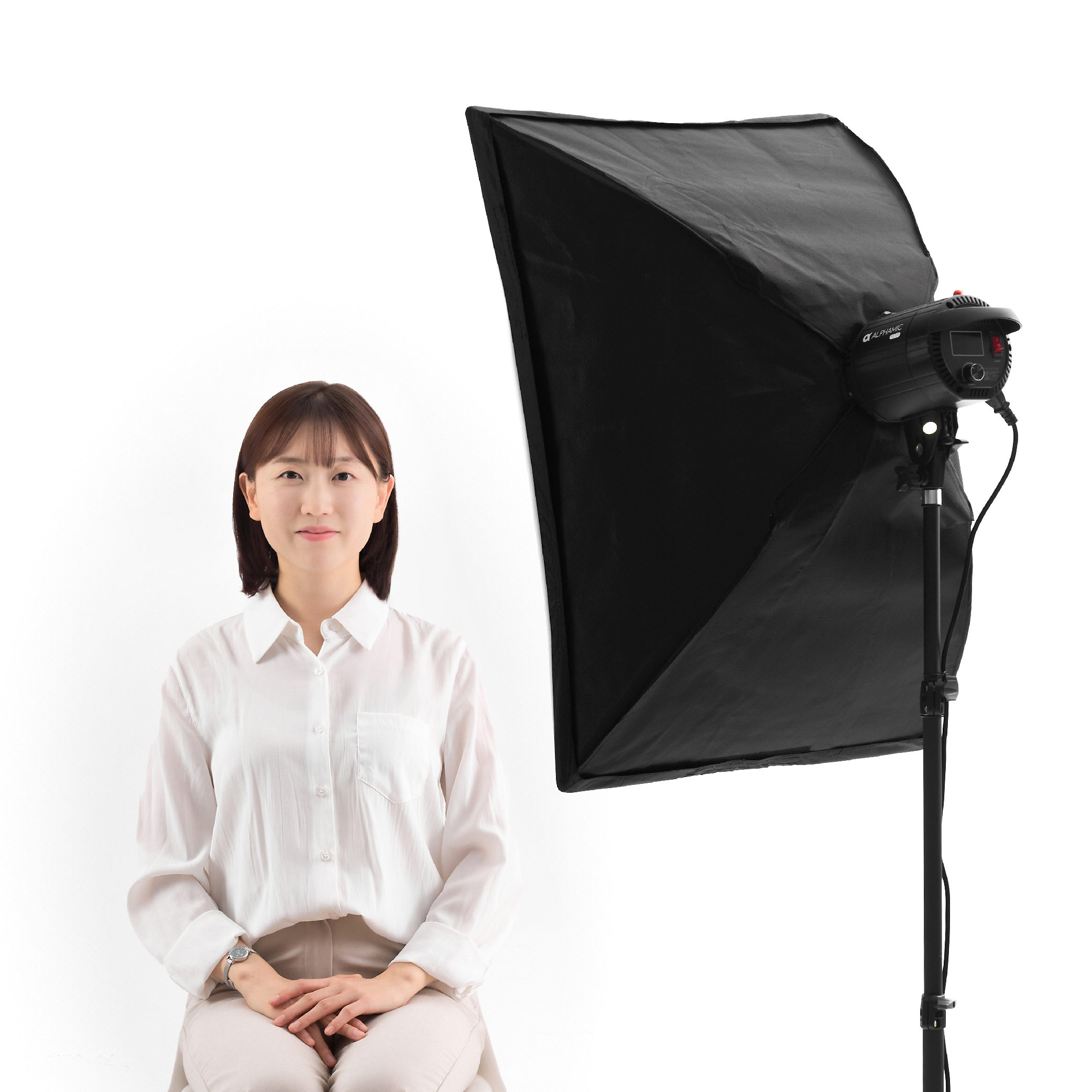 알파믹 스튜디오 조명 보웬스마운트 소프트박스 60x90cm 디퓨저 - 상세 이미지 3