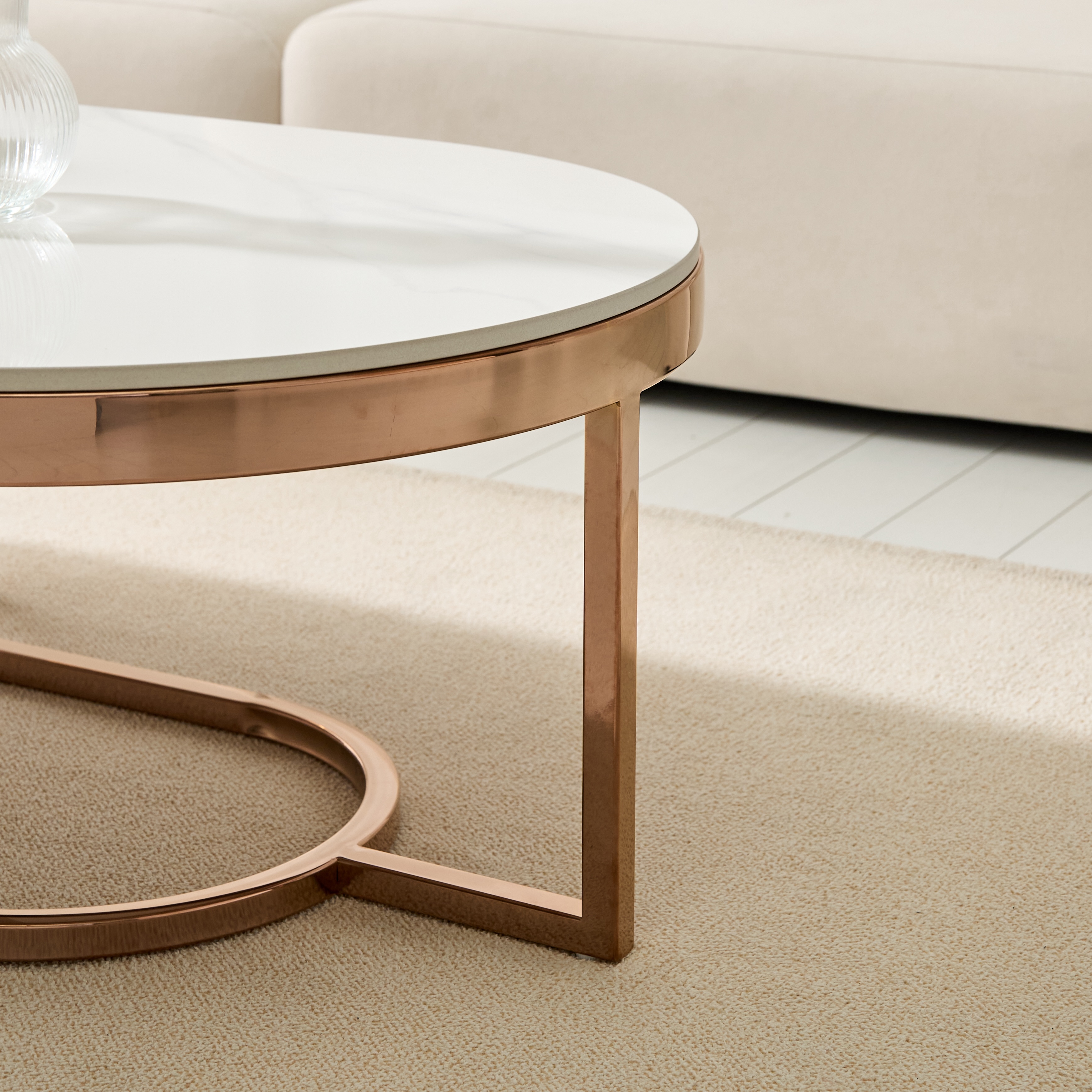 오로라 통 세라믹 거실테이블 쇼파테이블