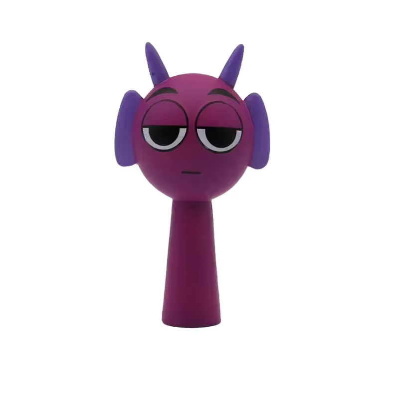 spunki 스프런키 웬다 핑키 터너 오렌 브릭 피규어 키링 굿즈 Sprunki Incredibox PVC 모델 장난감 Oren Tunner Wenda Simon 장식 어린이... 