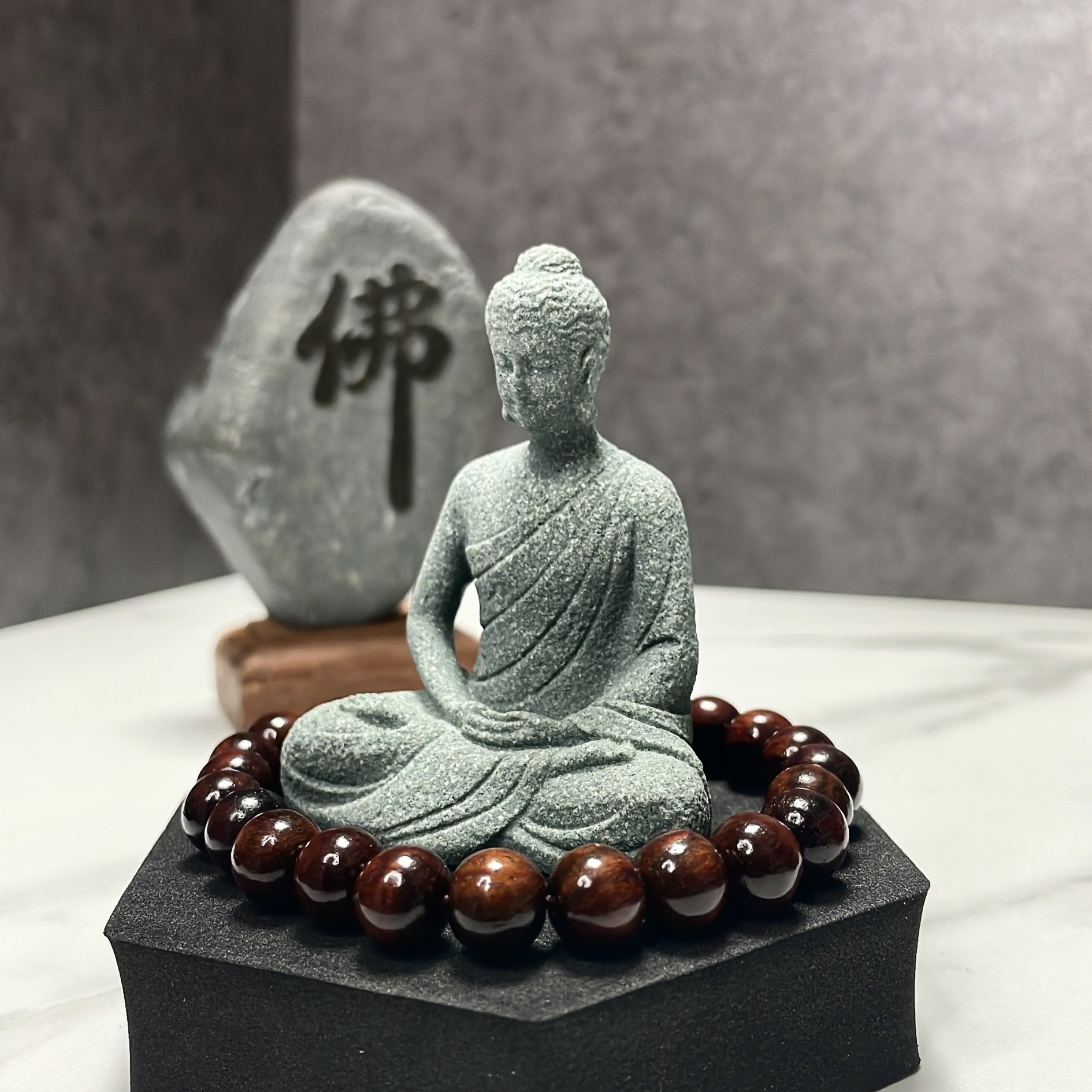 삼존불 미니 불상 석가모니 약사여래 관세음보살 부처상 불교굿즈 홈테리어 이미지 4