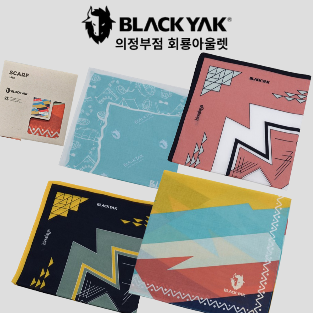 블랙야크 공용 히말라야 스카프 면 80수 아웃도어 등산 손수건스카프 2BYXXXU915 - 상품 이미지