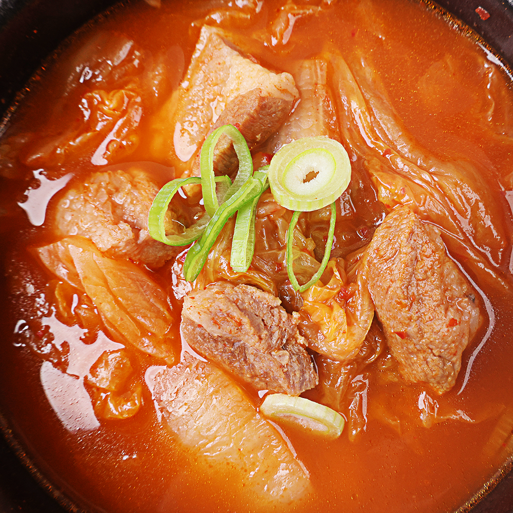 연주푸드 얼큰한 진 돼지고기 김치탕 김치찌개 500g 30개 - 상세 이미지 4