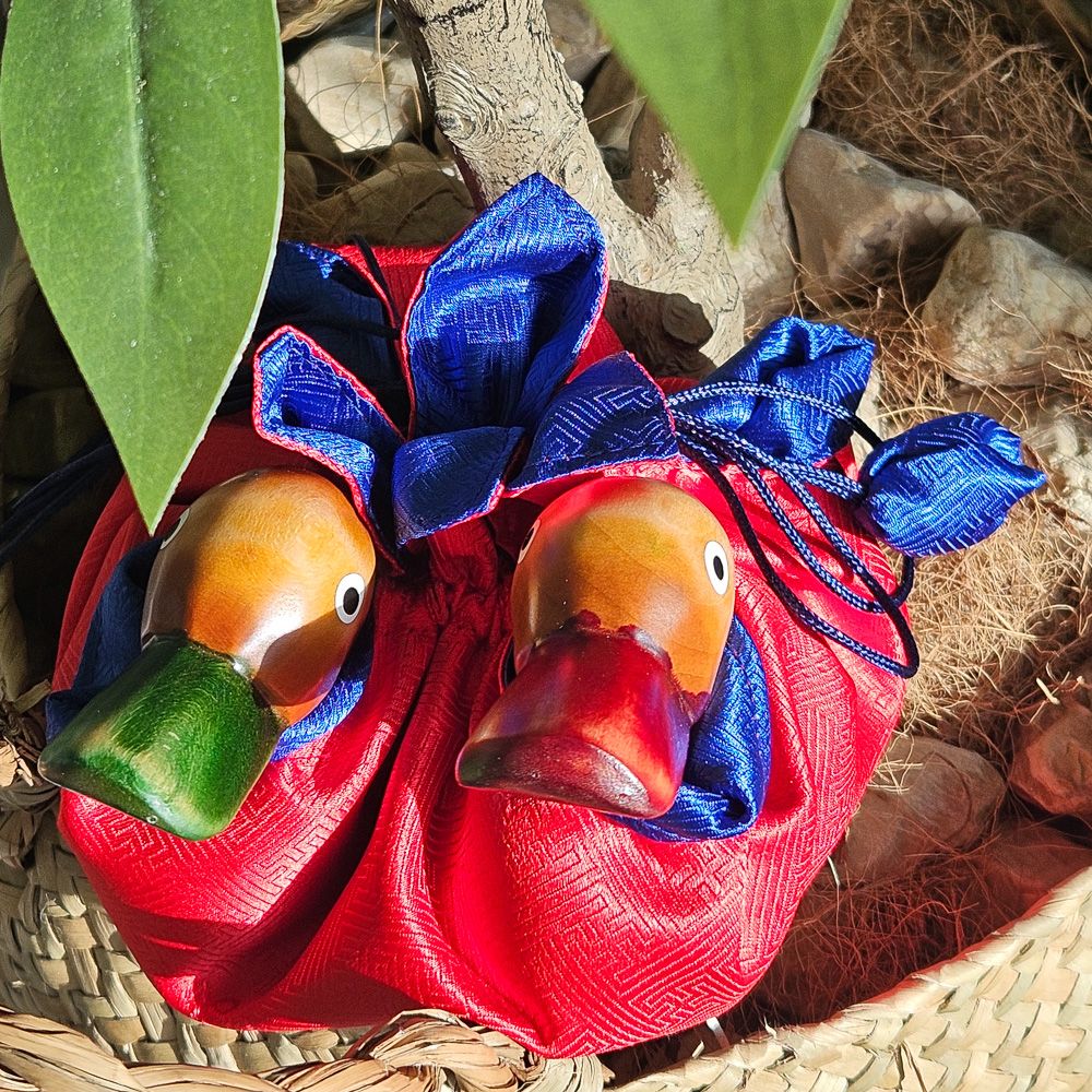 부부 금실 결혼 신혼 선물 리버서블 원앙 오리세트 : 다주소