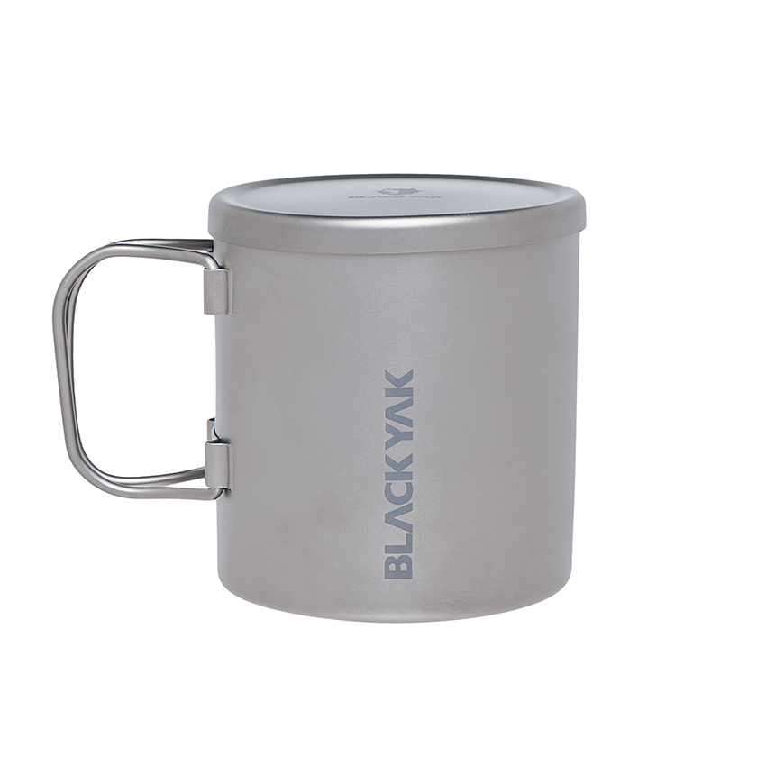 블랙야크 등산 캠핑 티탄 더블컵 300ml 손잡이접이식 보온 보냉컵 2BYXXX4949 - 상세 이미지 2