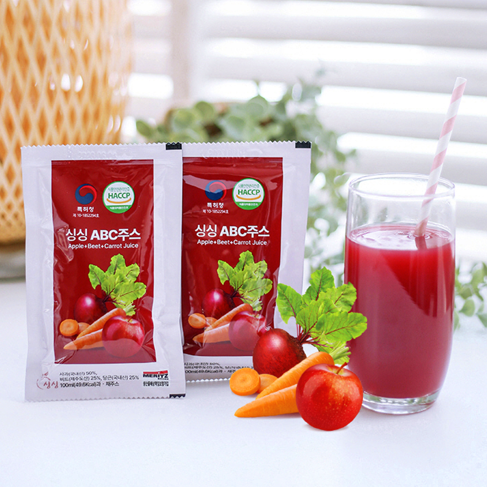 싱싱 유기농 abc 클렌즈 클린 주스 100ml 20포