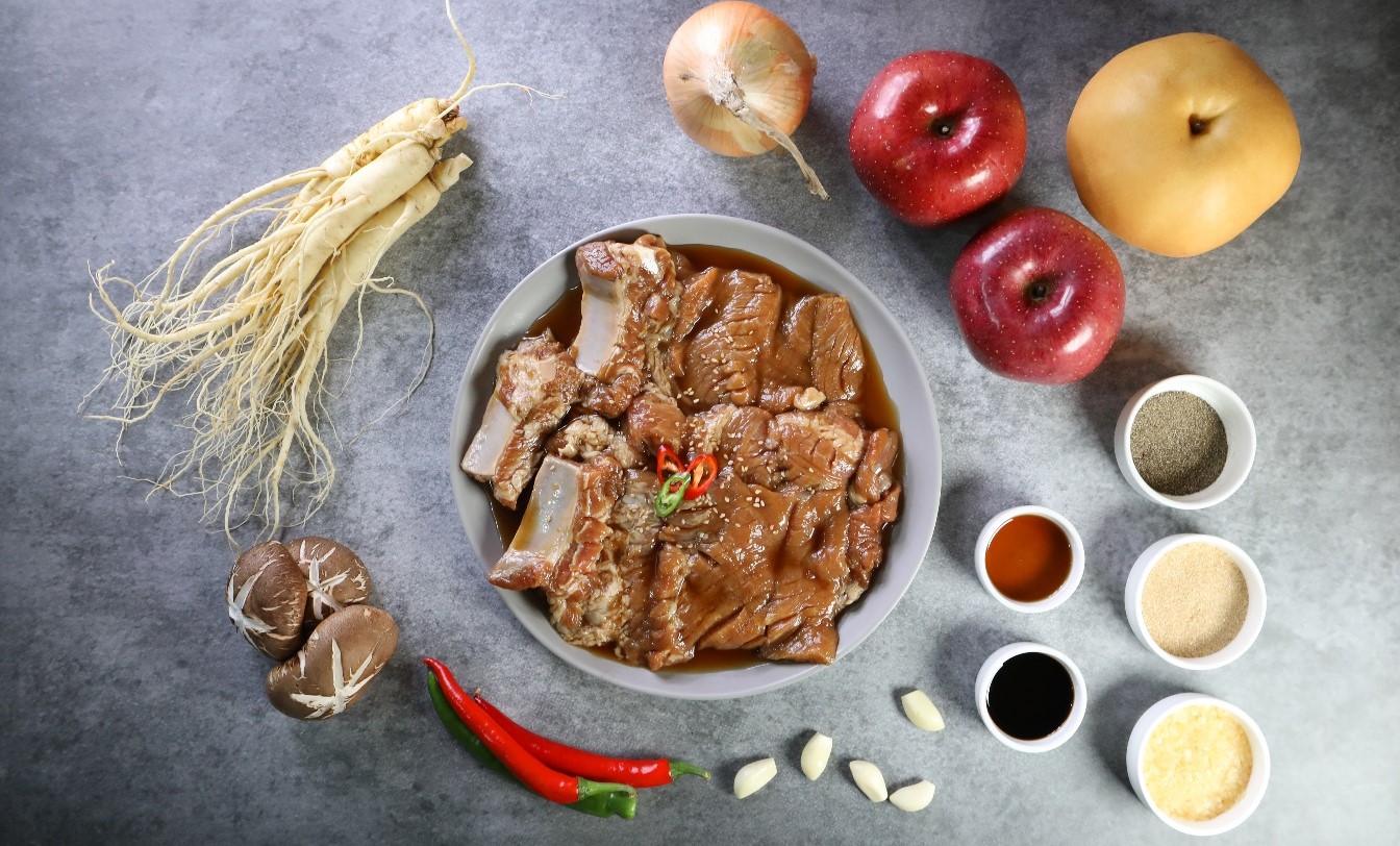 복순네고깃간 인삼 양념 목살갈비 1kg - 상세 이미지 3