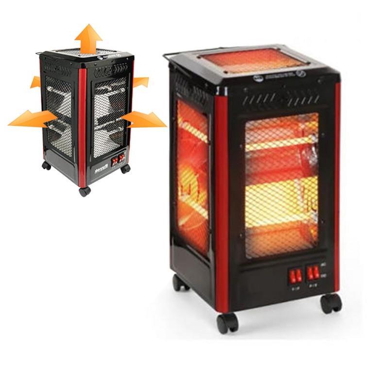 안전 난로 전기히터 오방히터 전기난로 5방향