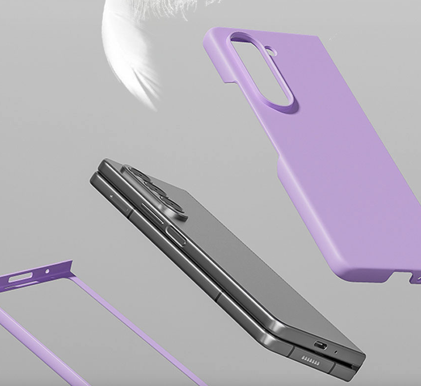 갤럭시 슬림 커버 하드 케이스 카키, 갤럭시Z 폴드3 - 상세 이미지 4