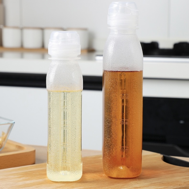 양념통 거꾸로 소스통 꿀용기 흐르지않는 흘림방지 소스통 500ml - 상세 이미지 2