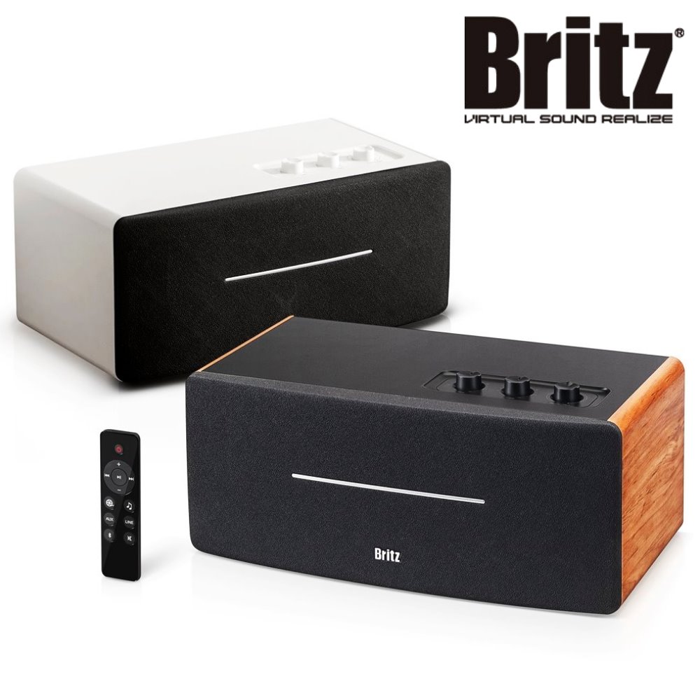 우드 엔틱 인테리어 거실 스피커 레트로 감성 카페 블루투스 스피커 BR-JB5608