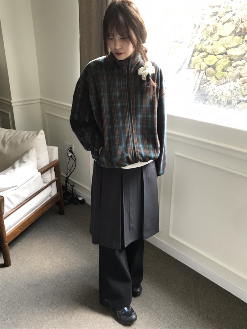 [S-M] 뮤어 볼드 플리츠 미디 스커트 2colors 상세 이미지 60
