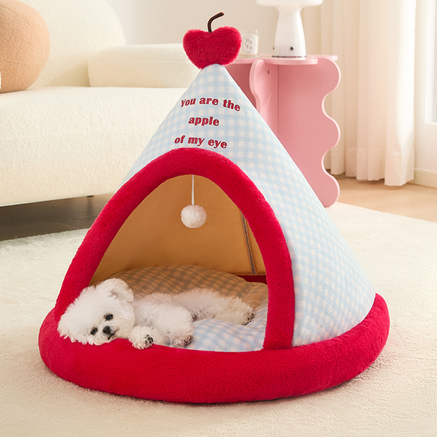 강아지 고양이집 숨숨집 겨울 동굴 하우스