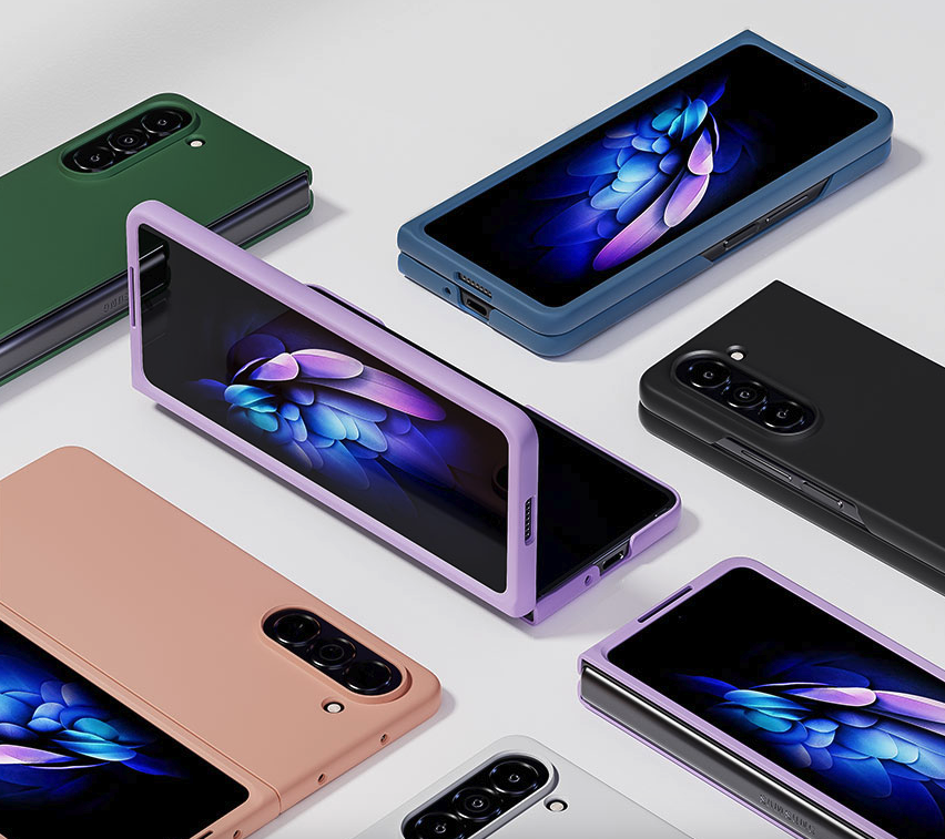 갤럭시 슬림 커버 하드 케이스 카키, 갤럭시Z 폴드3 - 상세 이미지 5