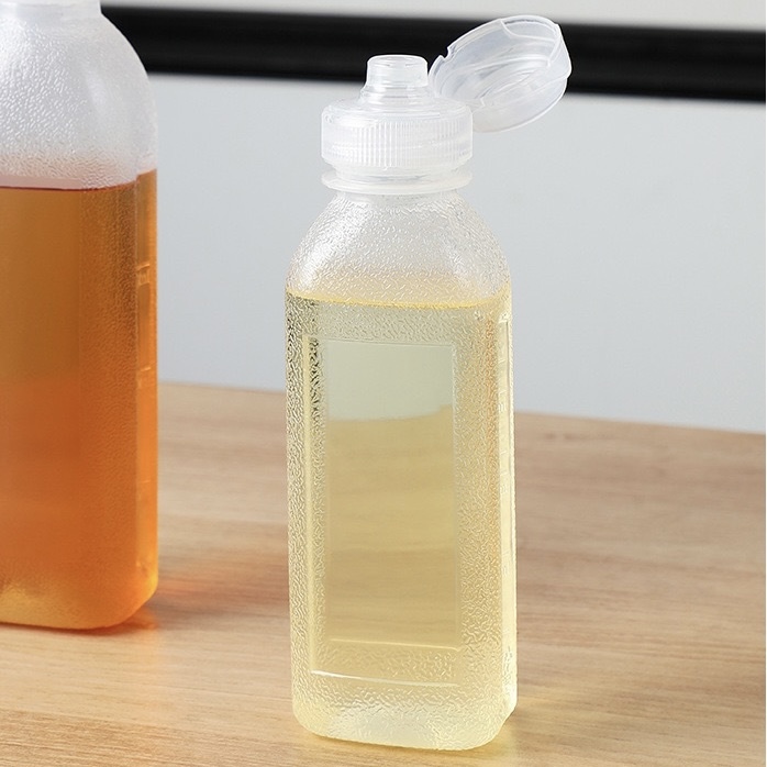 양념통 거꾸로 소스통 꿀용기 흐르지않는 흘림방지 소스통 500ml - 상품 이미지