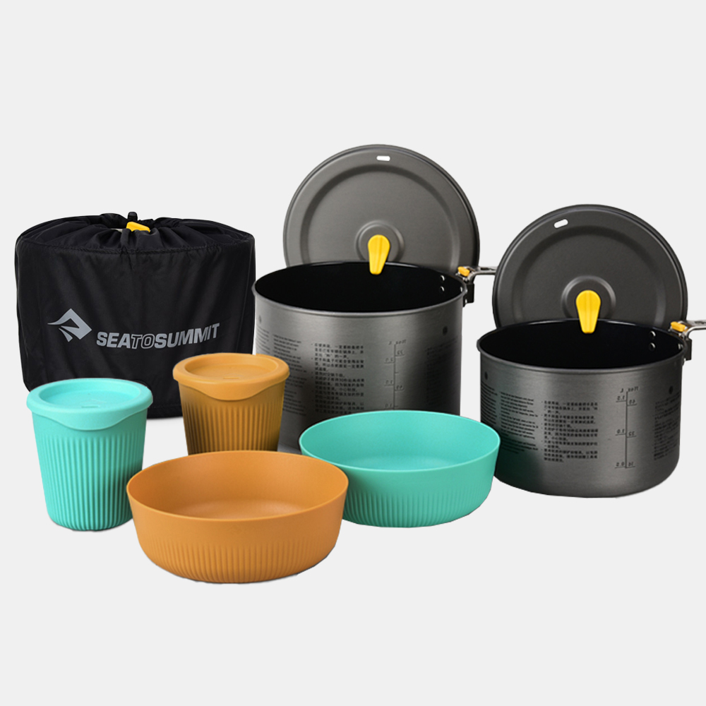 씨투써밋 프론티어 팟 코펠 세트 캠핑 4종 6개 경량 백패킹 냄비