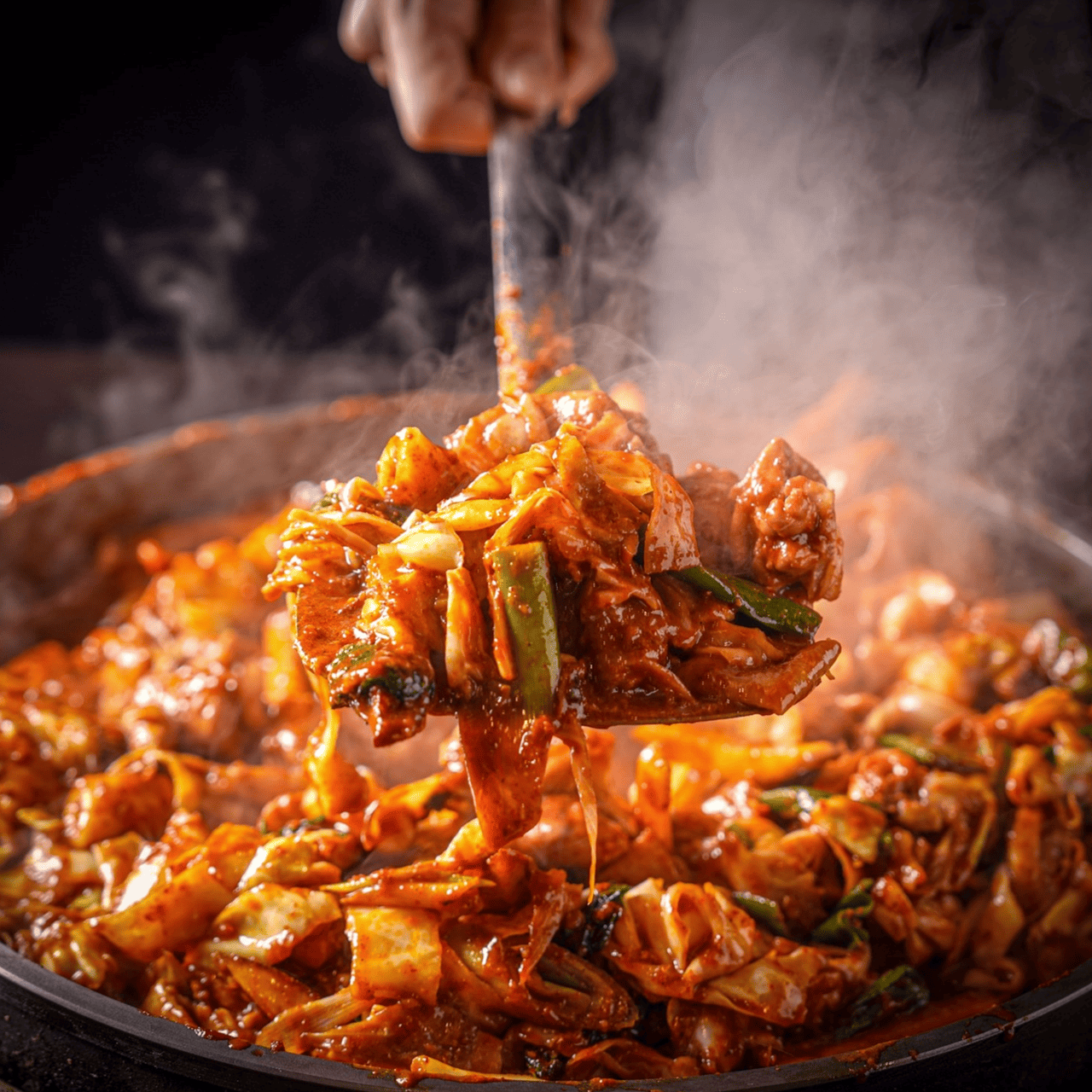 통나무집닭갈비 스토어 로고