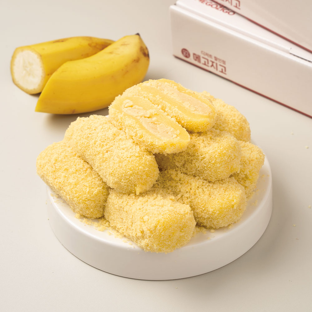 바나나찹쌀떡 1상자(40g x 16개입) 이미지 6