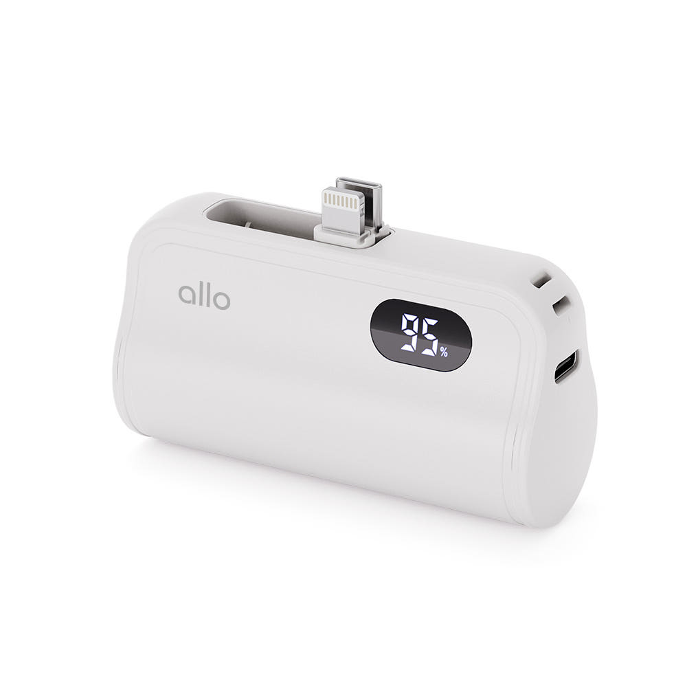 알로코리아 알로코리아 미니 도킹형 고속충전 갤럭시 아이폰 올인원 보조배터리 20W 5000mAh