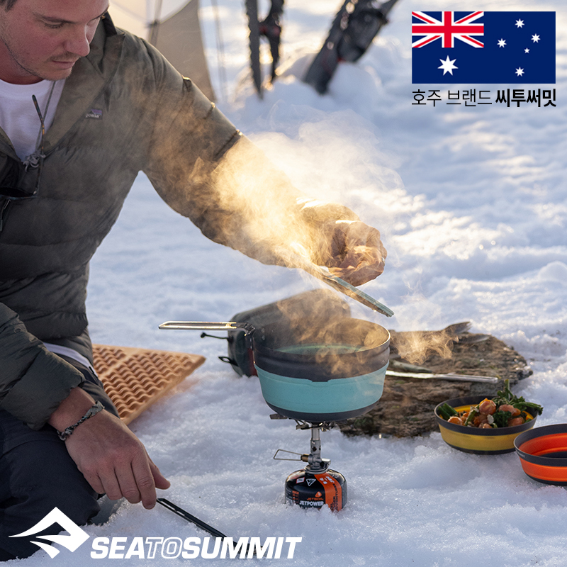 씨투써밋 프론티어 팟 2.2L 접이식 코펠 캠핑 냄비 폴딩 백패킹 경량