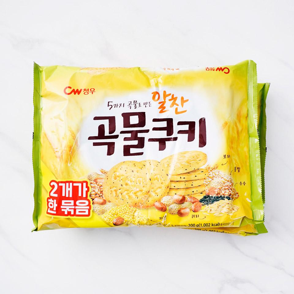 메가마트 청우 알찬곡물쿠키 200gx2 - 메인 이미지